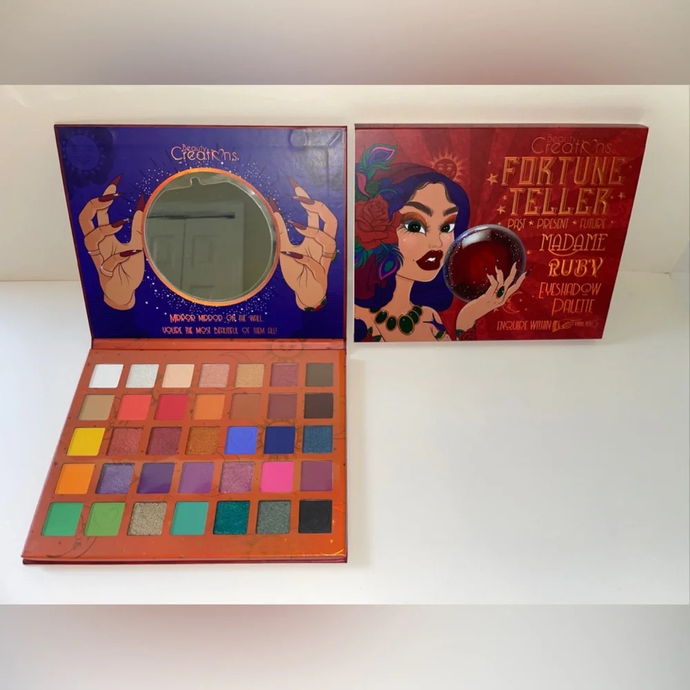 NEW SET - FORTUNE TELLER & CIRCUS CLOWN Beauty Creations Eyeshadow Palettes